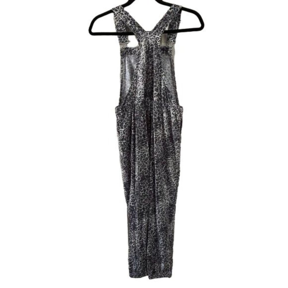DayTrip Youth Leopard Jogger Overalls, Sz Medium - Picture 8 of 16